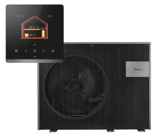 MIDEA 12 kW Monoblock R290, Nature Series, 3F, IBH 9 kW